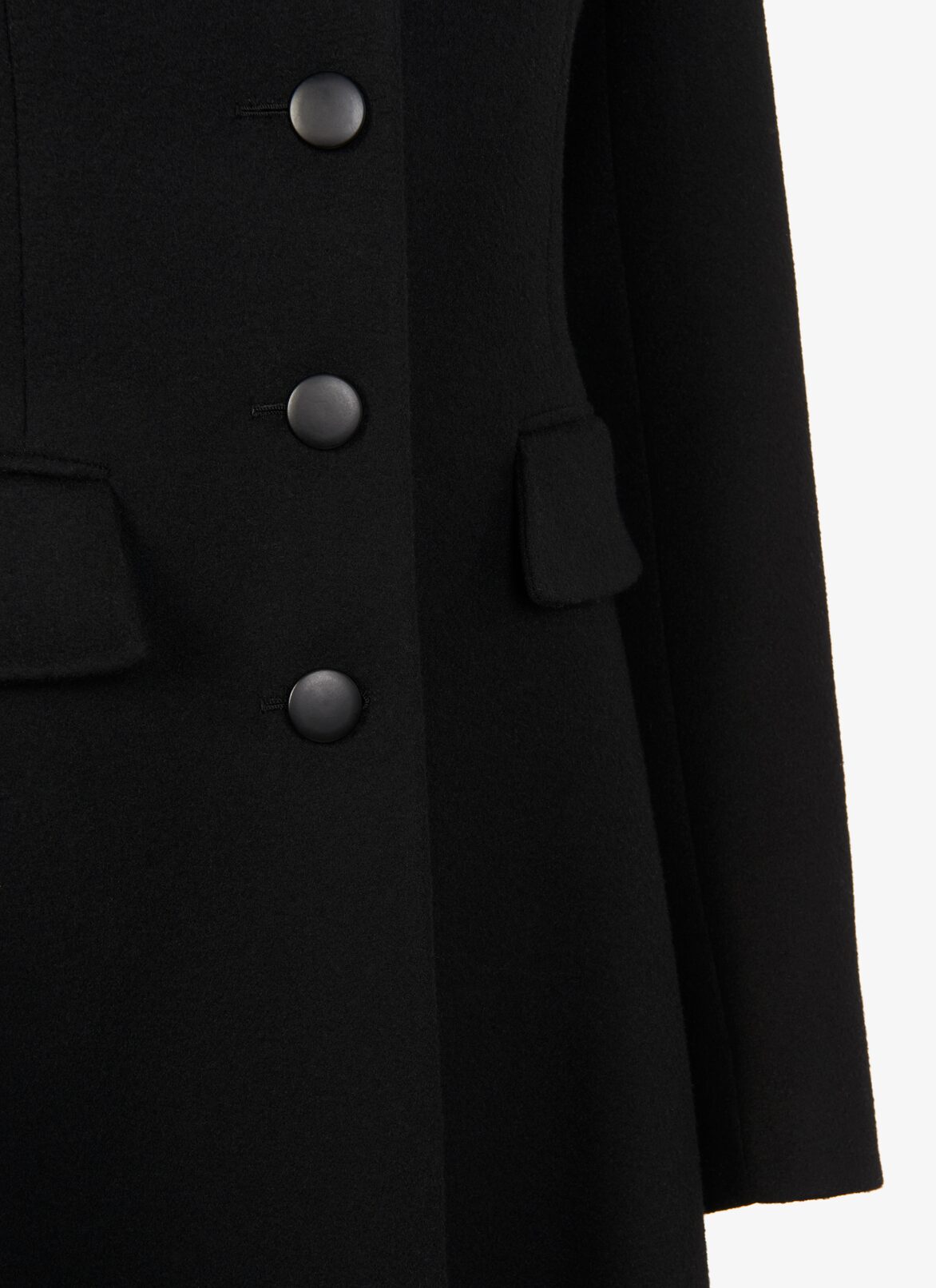 Coats ALAÏA BLACK COATS